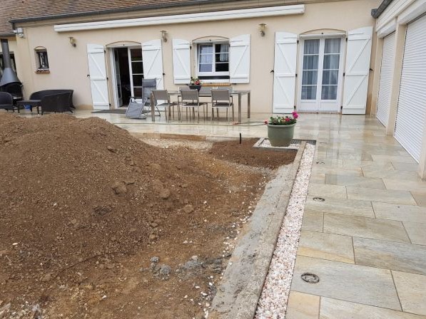 Maçonnerie paysagère Dourdan
